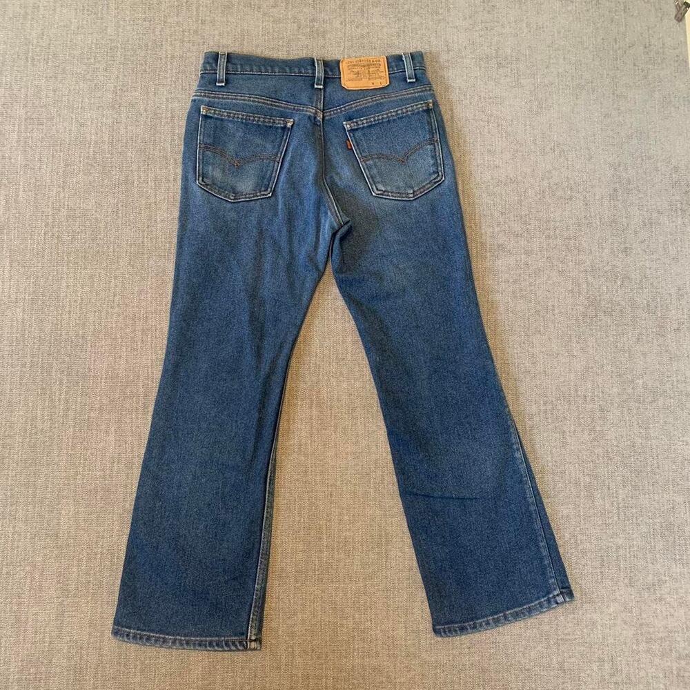 Vintage 70s Levi's Brown Tab wash denim Jeans - Picture 2 of 8